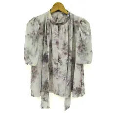 ジルバイジルスチュアート ブラウス シャツ トップス 五分袖 ボウタイ レディース FRサイズ マルチカラー JILL by JILLSTUART 【中古】のサムネイル