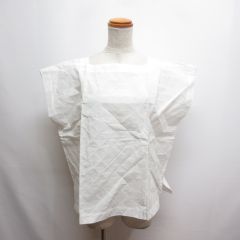 ドゥロワー Drawer M.SUMMER1 ハーフスリーブ比翼シャツ ブラウス