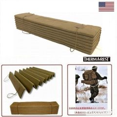 [US Military Surplus] Sleeping Bag Mat, Accordion Foam Sleeping Mat, Camping, Outdoor, THERM-A-REST (100) MG28IK-W#26