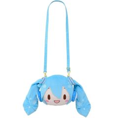 [중고] 가방 눈 미쿠 푹신푹신 페이스 숄더백 (M) [SNOW MIKU]