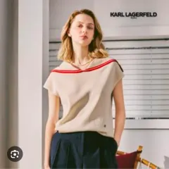 カールラガーフェルド フレンチスリーブニット 2025年製品のサムネイル