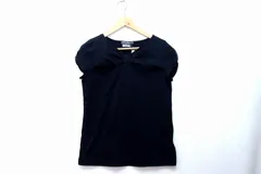 【224788】Salvatore Ferragamo サルヴァトーレフェラガモ  ヴァラリボン 半袖Tシャツ カットソー コットンシルク  Mのサムネイル
