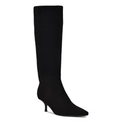 ナインウェスト レディース シューズ ブーツ・レインブーツ ヒール Nine West Havier Womens Tapered Heel Dress Boots in Regular Wide Cのサムネイル