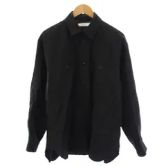コルニエ CORNIER シャツ 長袖 リネン ウール S グレー /BMのサムネイル