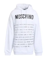 モスキーノ メンズ アウター パーカー・スウェット MOSCHINO White ホワイトのサムネイル