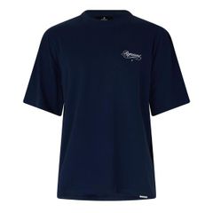 リプレゼント メンズ トップス Tシャツ Represent Menscript R Oversized TShirt Navy ネイビー