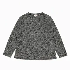 ARABIS アラビス 総柄ニット 長袖 3L レディースのサムネイル