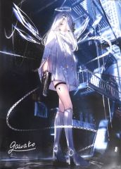【中古】ポスター A3ポスターがわこイラスト 「がわこ画集 emergence」 メロンブックス購入特典