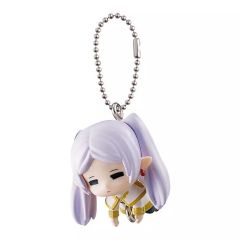[Used] Keychain Frieren Sleeping version (ball chain version) "Funeral Frieren"Pinch and connect them together, mascot."