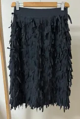 ブルネロクチネリ ブラック フリル スカート S 正規品のサムネイル