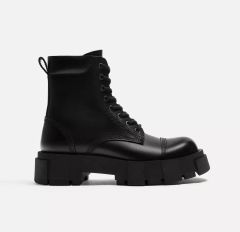 ZARA ボリュームレースアップブーツ 44 Rick Owens - メルカリ