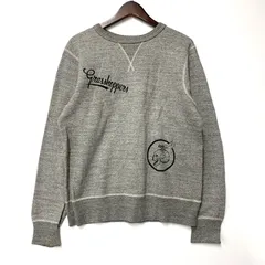 【中古品】Buzz Rickson's バズリクソンズ GRASSHOPPERS SWEATSHIRT スウェットシャツ 片V 霜降り トレーナー 長袖 トップス 【145-250908-as-08-izu】のサムネイル