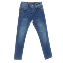 【新品アウトレット】ジースターロウ G-STAR RAW 3301 SLIM ストレッチ コットン デニムパンツ ジーンズ ネイビーブルー【サイズ28/32】【メンズ】のサムネイル