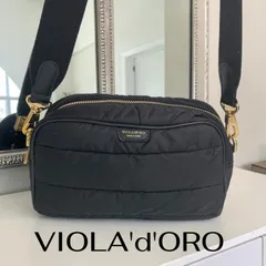 VIOLA'dORO ショルダーバッグ ブラック 斜めがけ　ミニショルダーのサムネイル