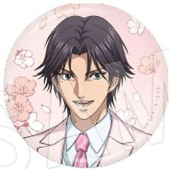 [Used] Badge/Pin: Keigo Atobe "The New Prince of Tennis Trading Washi-style Can Badge SAKURA Style ver." AnimeJapan 2026 Goods