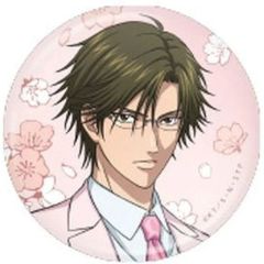 [Used] Badge/Pin: Kunimitsu Tezuka "The New Prince of Tennis Trading Washi-style Can Badge SAKURA Style ver." AnimeJapan 2026 Goods