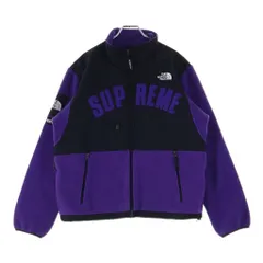 SUPREME (シュプリーム) ×THE NORTH FACE Arc Logo Denali Fleece Jacket アークロゴ デナリ フリースジャケット NA11903I パープル/ブラックのサムネイル