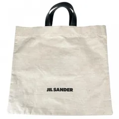 ジルサンダー トートバッグ メンズ JIL SANDER キャンバス アイボリー その他金具【中古品】のサムネイル