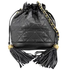 CHANEL シャネル【極美品】巾着 マトラッセ フリンジ チェーンショルダー 2026年最新】シャネル フリンジ 巾着の人気アイテム - メルカリ