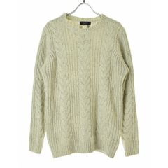 【Bershka】アラン編み長袖ニットセーター
