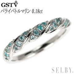 GSTV Pt950 파라이 전투 해양 반지 0.18ct