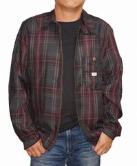 Lee リー ジャケット スウィングトップ チェック LT503-209 メンズ 春物 秋物 黒 ボルドー グレー ブラック 赤