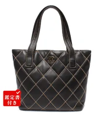 シャネル トートバッグ ゴールド金具 7番台 ワイルドステッチ ココマーク A18126 レディース CHANELのサムネイル