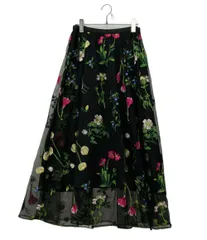グレースコンチネンタル フレアスカート ボタニカルembスカート 0222121014-00 レディース SIZE 36 (S) GRACE CONTINENTALのサムネイル