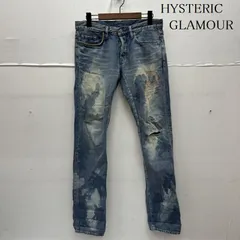 ヒステリックグラマー RAMONES ブリーチ ダメージ 加工 スタッズ デニム パンツ 0294AP04 メンズ 30インチ ISItems【USED】【古着】【中古】50165251のサムネイル