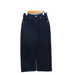 ラングラー WRANGLER デニム タイト スカート ロング シンプル XS ブルー 青 /KT2のサムネイル