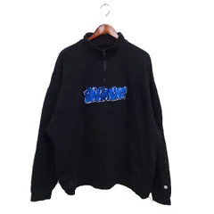 エレメント ELEMENT スウェット トレーナー ハイネック ハーフジップ ワッペン コットン 綿 XL ブラック 黒 /FT12のサムネイル