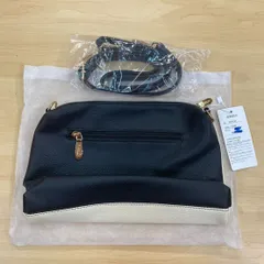 【✨未使用✨】D.KELLY　ショルダーバッグ　アイボリー　ブラック　カバン　バック　鞄　レディース　メンズ　ユニセックス　黒　高級　ブランド　おしゃれ　冠婚葬祭　かわいい　女性　婦人　アンティーク　ヴィンテージ　コレクション　ファッション