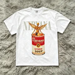 2 / 2 NIRVANA ニルヴァーナ in utero 半袖 Tシャツ バンド バンT ホワイト  S/M/L/XLのサムネイル