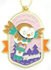 【中古】キーホルダー・マスコット(キャラクター) モクロー メタルチャーム 「一番くじ Pokemon Mimikkyu’s Night Camp」 G賞