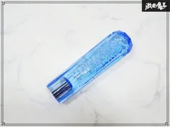 ★破損無し★ 社外 メーカー不明 汎用 シフトノブ クリスタルシフトノブ バブル入り ブルー 8角形 全長 約15㎝ 内径 約11.2㎜ 激安魔王のサムネイル