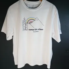 【送料無料】L.L.Bean レオン・レオンウッド・ビーン 半袖Ｔシャツ Mサイズ レディース ホワイトのサムネイル