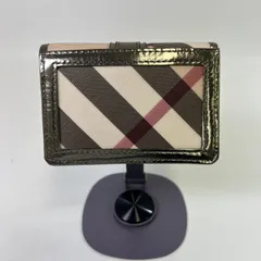 BURBERRY バーバリー チェック メタリック 三つ折り財布 コンパクトウォレット 付属品 26080461のサムネイル