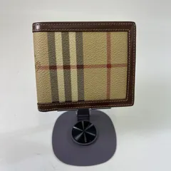 Burberrys バーバリーズ ノバチェック シャドーホース 二つ折り財布 ブラウン 26080465のサムネイル