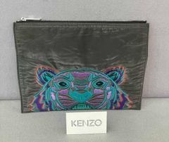 KENZO　ケンゾー　ベルトバッグ　タイガー刺繍　カプセルコレクション　黒 KENZO ケンゾー ベルトバッグ タイガー刺繍 カプセルコレクション 黒