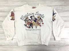 キャプテンサンタ Captain Santa レトロ オールド アメトラ トナカイ キャラクター プリント スウェット トレーナー メンズ アイボリーのサムネイル