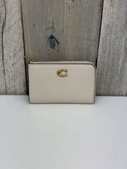 コーチ CC489 オリーブ レザー長財布 - メルカリ