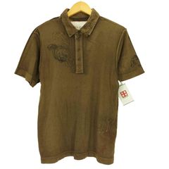 KAPITAL KOUNTRY ヴィンテージ加工 刺し子 ポロシャツ - メルカリ
