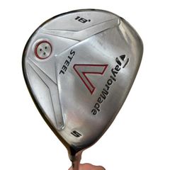 【中古】 テーラーメイド V STEEL(2008) 5W フェアウェイウッド FW RE-AX V FW PLUS (フレックスS) メンズ 男性用 右利き 右用 Cランク ゴルフクラブ