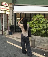 新品 イウルマーケット ボギョン様マーケット コーディネートセット ニット＋カーゴパンツ Sのサムネイル