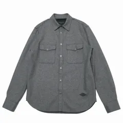 ■美品■rag & bone ラグアンドボーン 長袖シャツ サイズM フランネル グレー ブランド古着【中古】20260227/RA7987のサムネイル