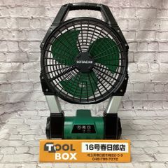 日立工機コードレスファンUF18DSAL取説ありACアダプターあり - メルカリ