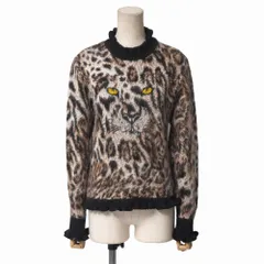 MOSCHINO モスキーノ セーター サイズ42 BOUTIQUE MOSCHINO レオパード イタリア製 ブランド古着【中古】20251127/RA6758のサムネイル