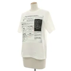 【新品】エムエムシックス MM6 コットン クルーネック 半袖Ｔシャツ ホワイト【サイズXXS】【レディース】のサムネイル