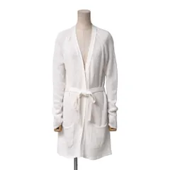 ■美品■S Max Mara エス マックスマーラ カーディガン サイズM ベルテッド ロング ニット 透かし編み【おすすめ】 ブランド古着【中古】20250916/RA6091のサムネイル