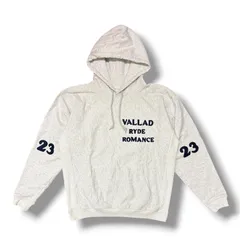 VALLAD フーディー グレー Size L VALLAD 23 LOGO HOODIE パーカー プルオーバー バラッド グレー L